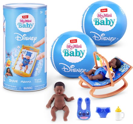 ZURU My Mini Baby Disney Serie 1 - Winnie de Pooh en Stitch - 2 Pack
