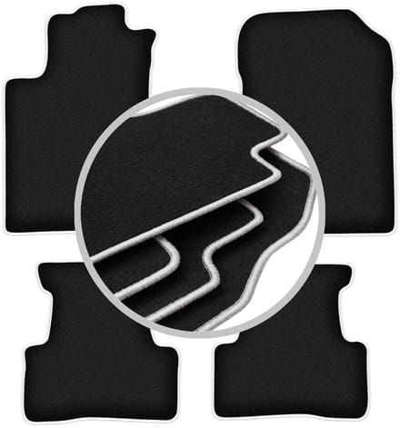 CARLUX-SILVER automatten voor: Honda CR-V III SUV (2006-2011)
