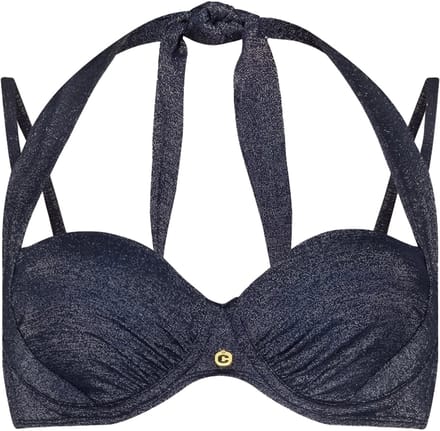Ten Cate multiway bikini top royal blue voor Dames | Maat 40E (80E)