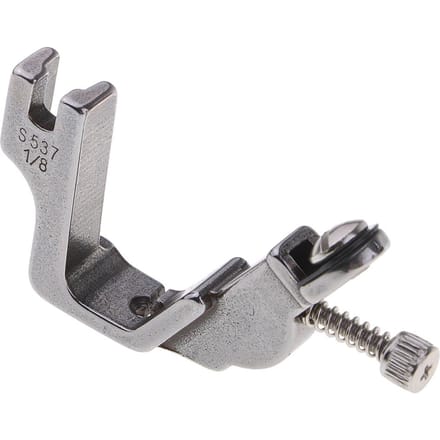 Elastisch plooien plooien naaivoet voor industriële naaimachine maat 1 Size 1 gray