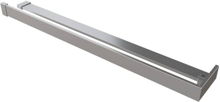 Saqu Modulo handdoekhouder met planchet voor douchewand 120cm Chroom