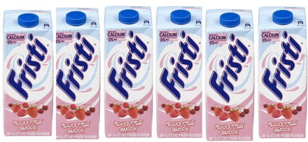 Fristi - Rood Fruit - Brik - 6x1L