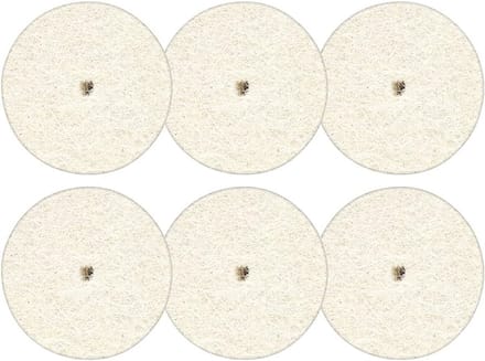 Polijstschijven Multipack - Metaal Polijsten - Metaal Bewerken - Cilindervorm 13mm - 6 Stuks