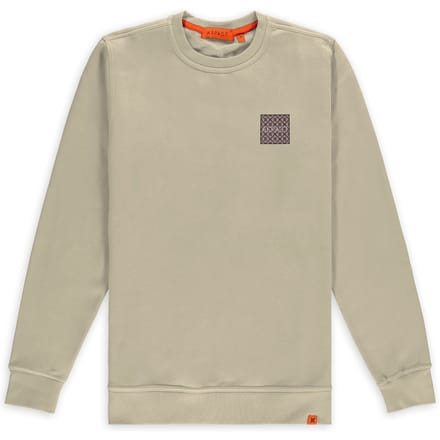 ASPACT Denzell Crewneck Sand Taglia: S | Maglioni a maglia Outlet | Unisex | Marrone