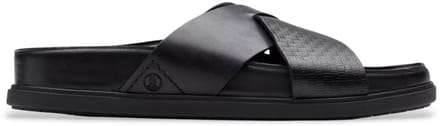 Clarks Torford Cross leren sandalen