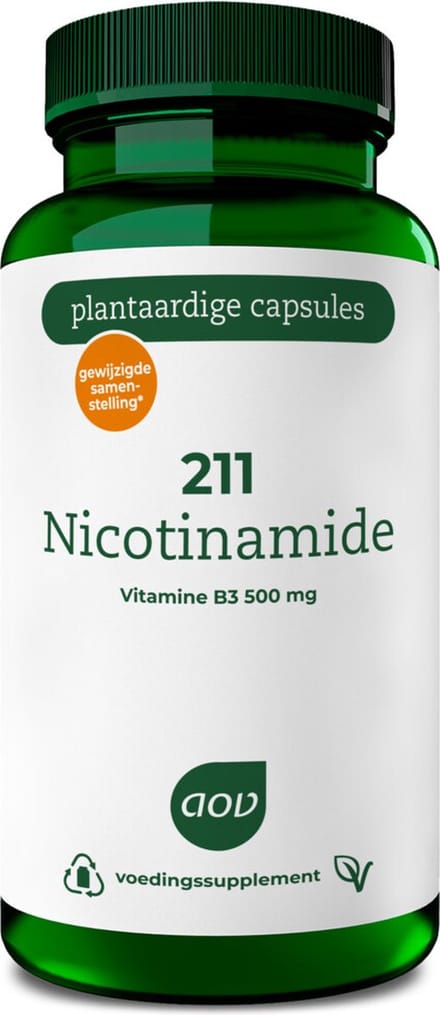 AOV 211 Nicotinamide (500 mg) - 60 vegacapsules