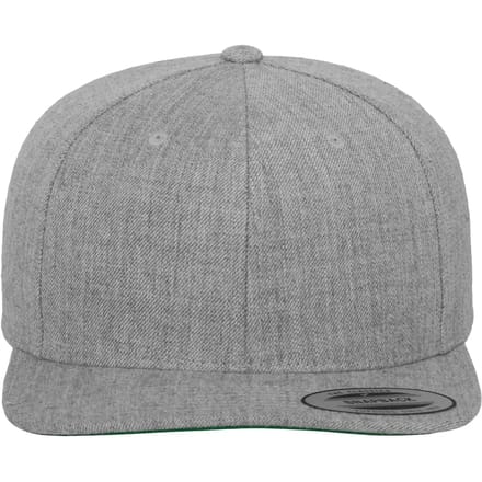 Flexfit - Classic Snapback - Gemêleerd Grijs / Groen