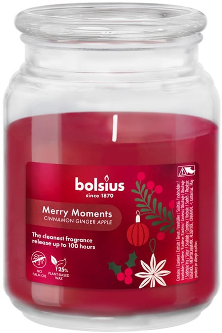 Bolsius Geurglas Merry Moments 135/100
