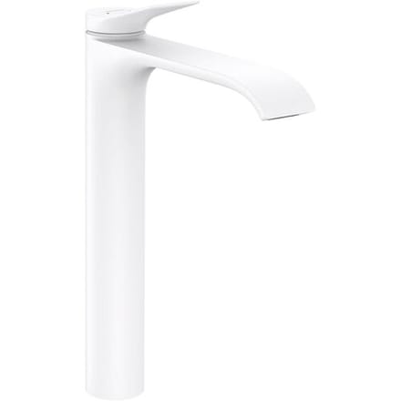 hansgrohe Vivenis - Wastafelmengkraan - Ééngreeps bediening - Zonder waste - 210mm maat - Draaibare uitloop - Mat Wit