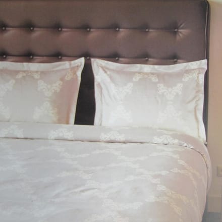 Refined Piave Dekbedovertrek - Eenpersoons - 140x200/220 cm - Lichtgrijs