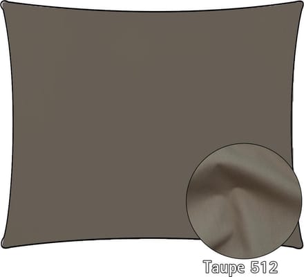 Dommelin Kussensloop Katoen Percal 200 counts Taupe 60x70 (2 stuks)
