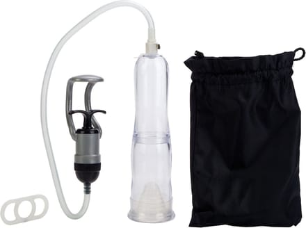 California Exotic Novelties Enhance Travel Pump - Penispomp - Transparant - Ø 60 mm
