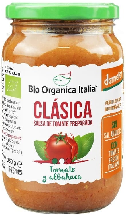 Bio Organica Italia Pastasaus Basilicum (350 gr)