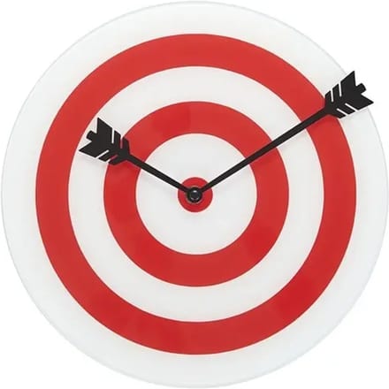 Glazen horloge Balvi Target