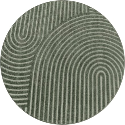 Binnen- en buitenkleed Cotara groen 120 cm rond