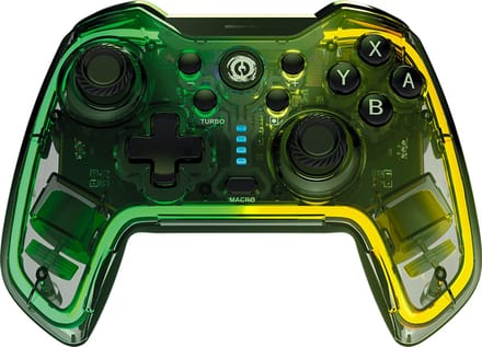 Canyon GPW-02 Serie - Draadloze Transparante Controller - RGB Verlichting - Bluetooth 5.0