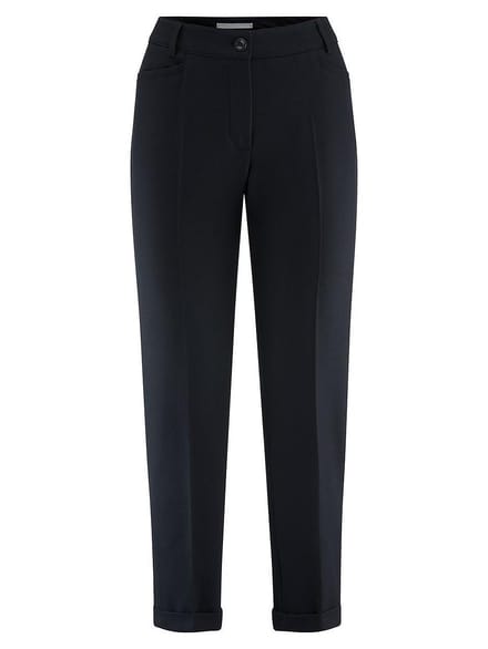 Enkellange Slim Fit-broek Van Raffaello Rossi blauw