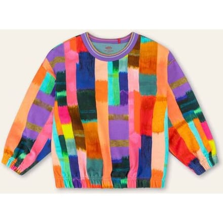 Oilily Hipper Sweater- maat98/3T Brunnera Blauw