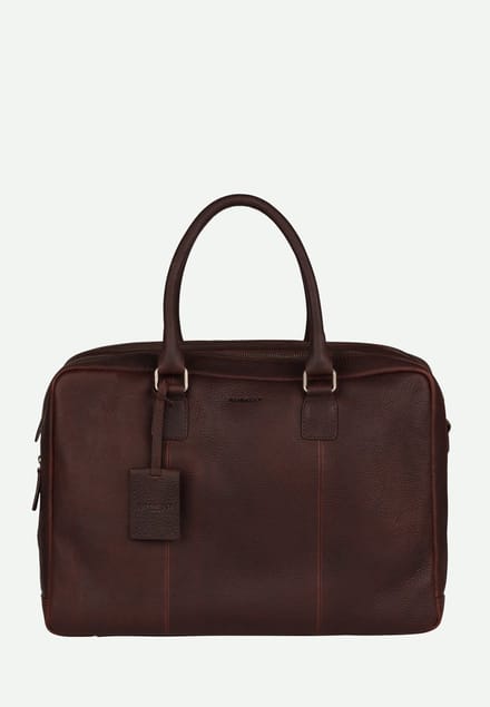 Burkely Fundamentals Antique Avery Worker 15.6'' - Laptoptas - Volwassenen - Bruin