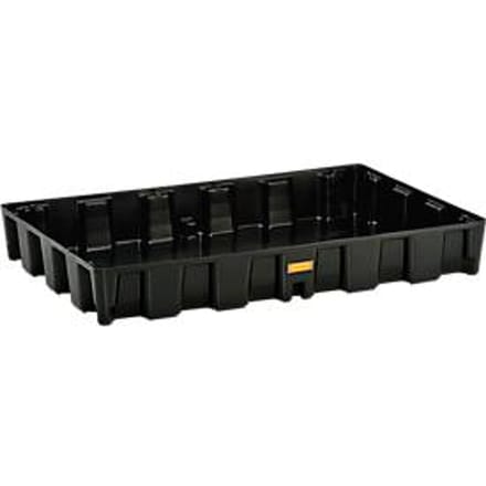 PE lekbak 120HD, gemaakt van polyetheen, 100% recyclebaar, zonder PE rooster