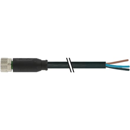 Murrelektronik M8 Vrouwelijke Sensor Kabel 4x0.25 PUR 5M - 7000-08061-6310500