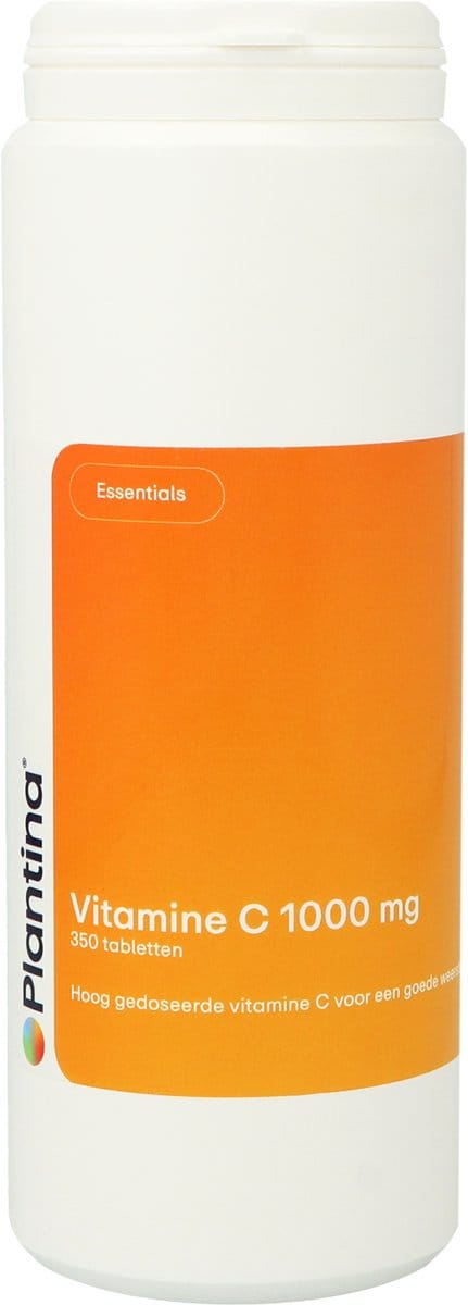 Plantina Vitamine C 1000 mg - 350 Tabletten - Vitaminen