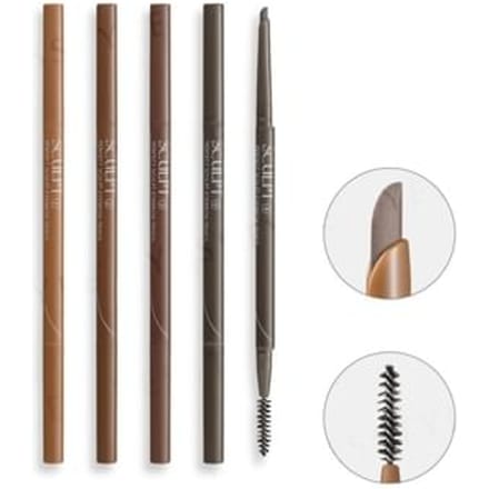 MEKO - Perfect Sculpt Eyebrow Pencil 02 Caramel Brown