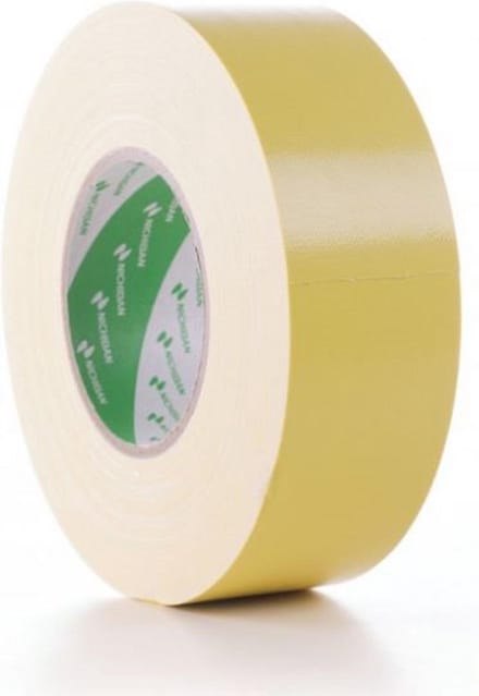 Nichiban Gaffa Duct Tape Geel 50mm 25 mtr