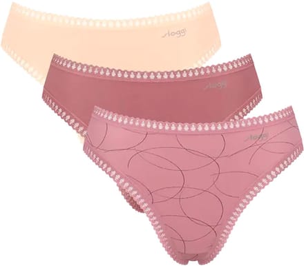 Sloggi Dames Go Crush Dames High Leg 3-Pack Multiple Colours 2