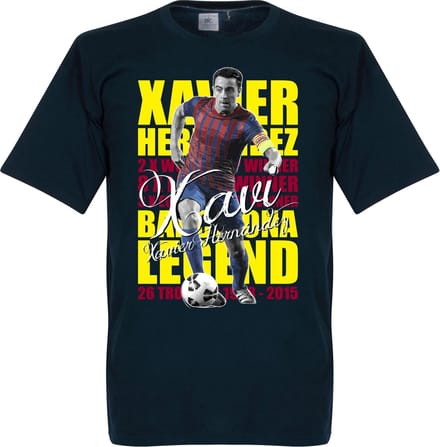 Xavi Hernandez Legend T-shirt - L