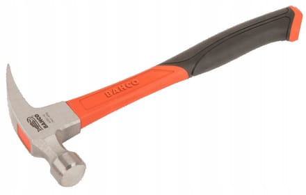 Bahco Hamer met Rubberen Handvat en Klauw - 454g