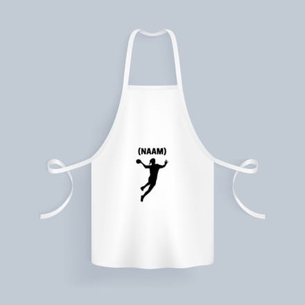 Akyol - handbal met eigen naam - Keukenschort - Handbal - handbalster - sport - 82 bij 71 cm