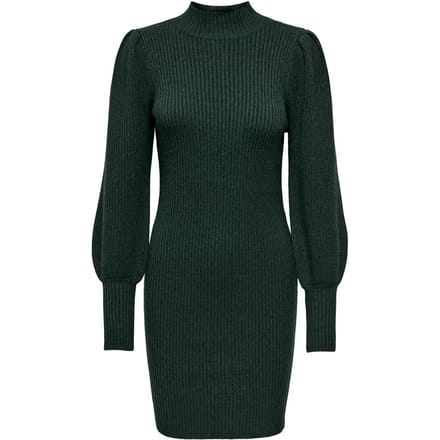 Comfort fit gebreide jurk van viscosemix, model 'KATIA'