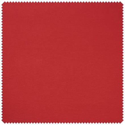 Decoratieve stof linnen optiek "Uni" - Granada -Rood