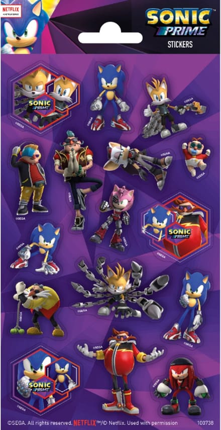 Totum Sticker sheet Twinkle Sonic