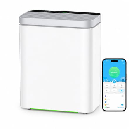 Luchtreiniger met HEPA Filter - App & Alexa Bediening voor Grote Ruimtes