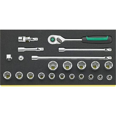 Stahlwille TCS 3/8 ZOLL 456/16/7 QR 96830370 Dopsleutelset