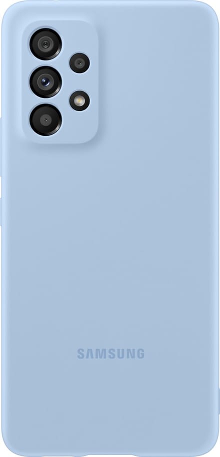 Samsung Siliconen Hoesje - Samsung Galaxy A53 - Blauw