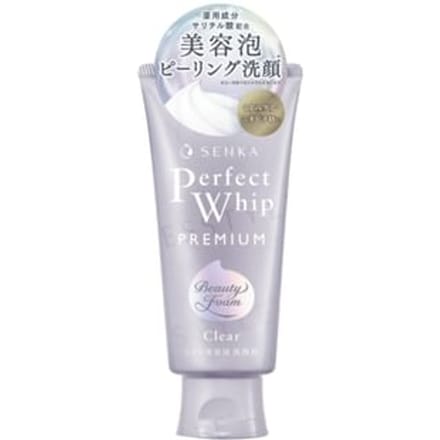 Shiseido - Senka Perfect Whip Premium Clear Beauty Face Foam 120g