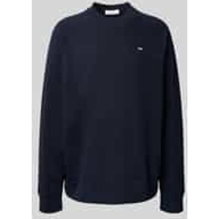 Oversized sweatshirt met opstaande kraag