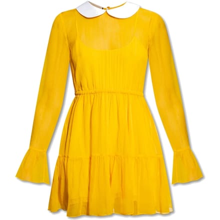 Gucci zijden chiffon jurk