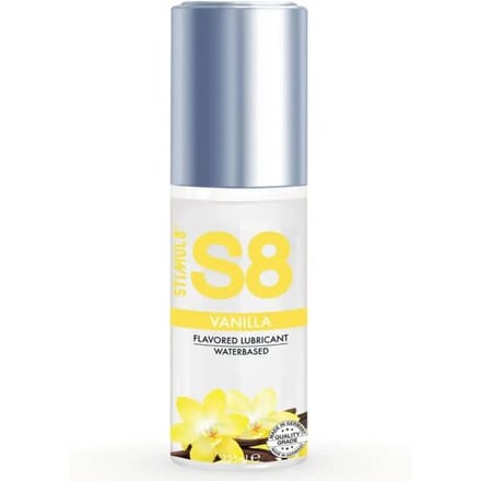 STIMUL8 - S8 WATER BASED LUBRICANT 125 ML VANILLA