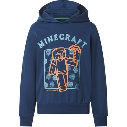 Lidl Kinder hoodie (Minecraft blauw, 146/152)