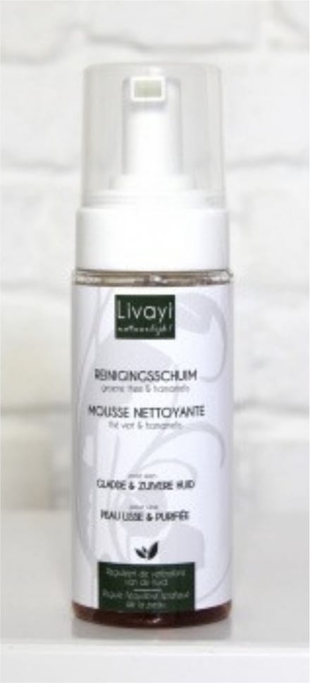 Livayi GROENE THEE REINIGINGSSCHUIM 150ml