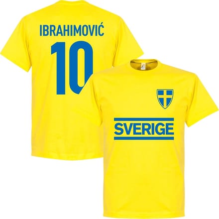 Zweden Ibrahimovic 10 T-Shirt - XXL