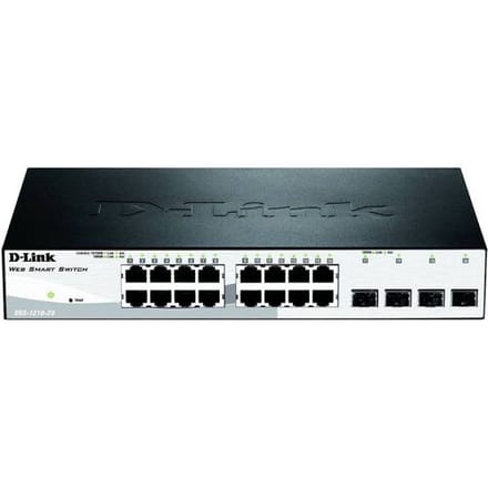 D-Link DGS-1210-20/E DGS-1210-20/E Netwerk switch 16 + 4 poorten 40 GBit/s