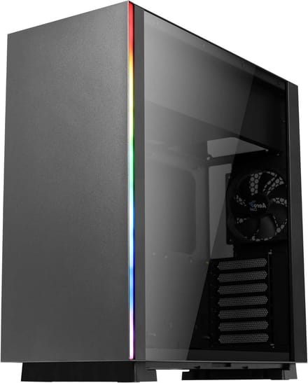 Mid-Tower Behuizing - PC Kast - Componenten Beschermen - Gehard Glas Paneel - ATX - Zwart