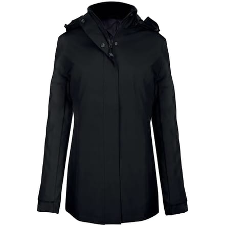 Kariban Damesparka K6108 - Black - S