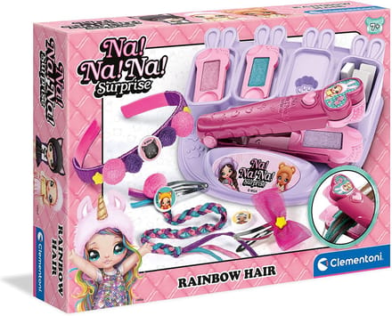 Clementoni Haarkit Na!na!na! Surprise Rainbow Roze 3-delig