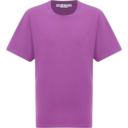 Off White Heren Diagram Oversized T-shirt (Paars)